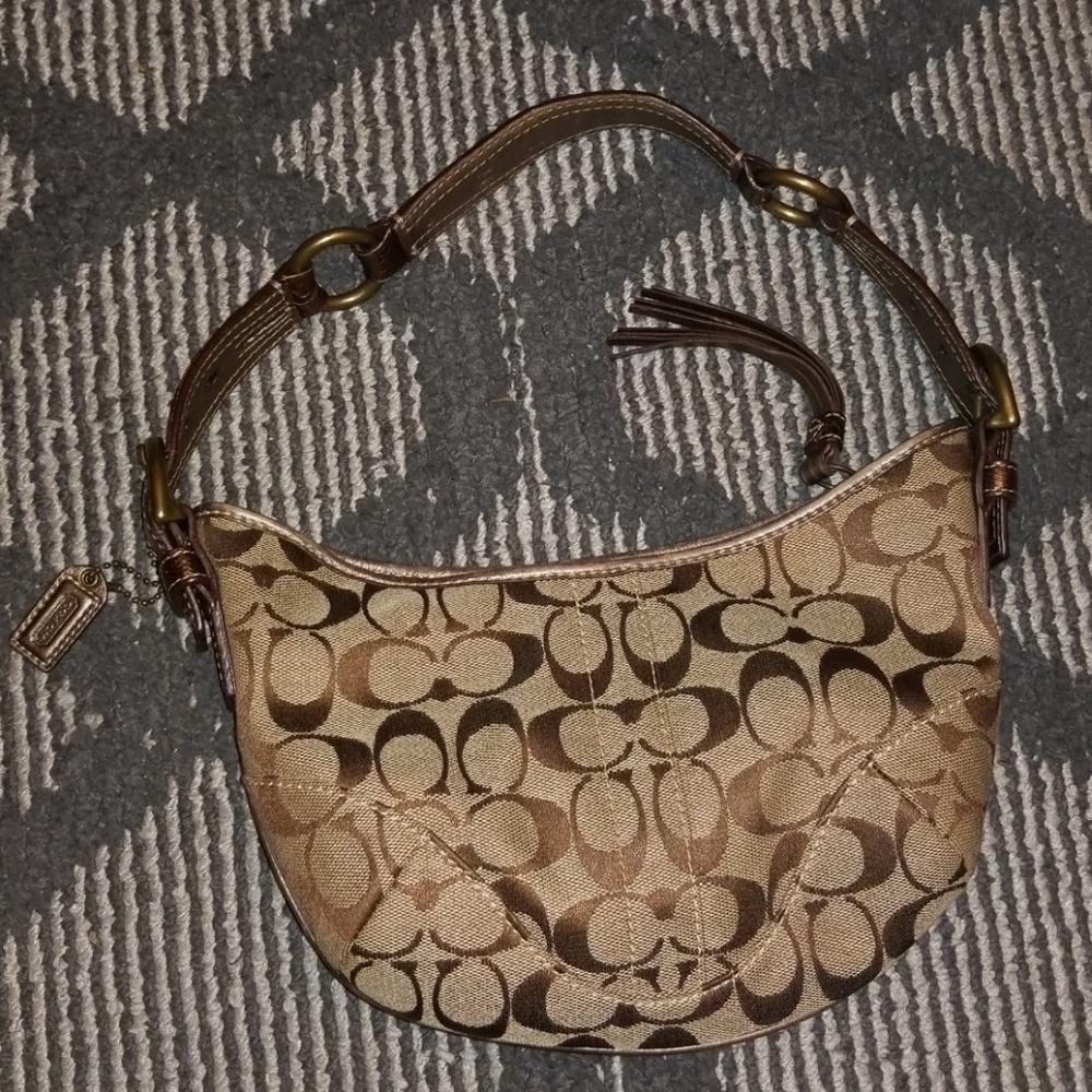 Authentic Coach small handbag